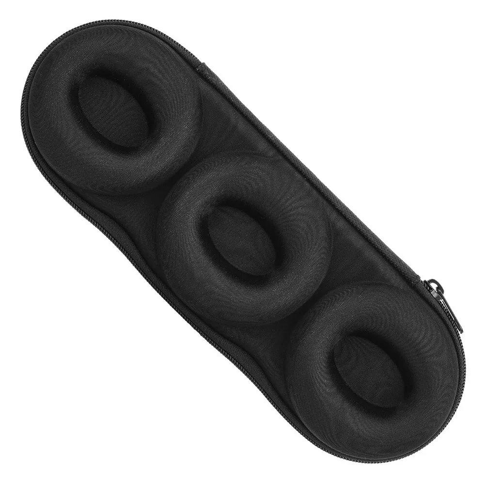 Round Watch Travel Case Portable Watch Box Storage Zipper Smart Travel Case Anti-Pressure Fits All Wristwatches