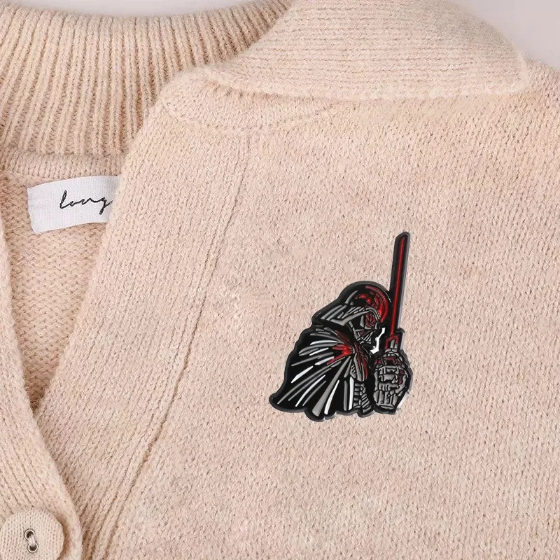 Cartoon Brooch Creative Cartoon Metal Brooch Anime Movie Peripheral Alloy Badge Trendy Versatile Clothing Accessories Collar Pin