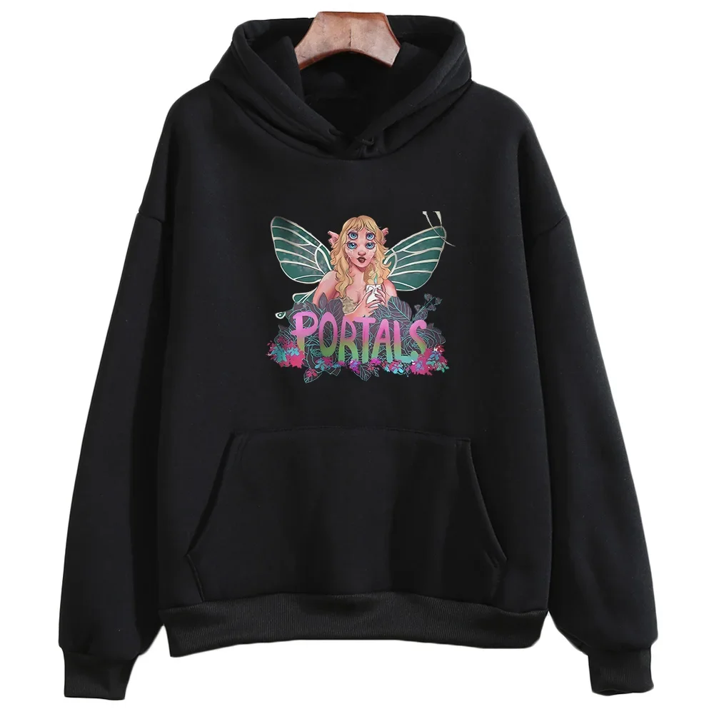 Melanie Martinez Portals Tour for Female Sweatshirts Retro Aesthetic Clothes Autumn Fleece Hoody Print Graphic Seawtwear Fashion
