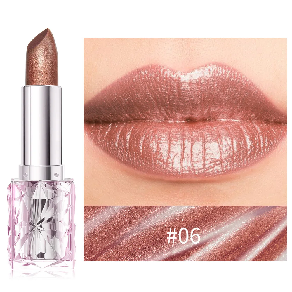 Wasserfester Glanzlippenstift Mit Perlmuttartigem Glitzer_voghion.com