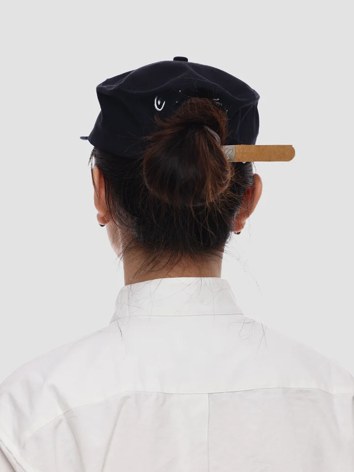 帽子 6CRAYON Vintage Flat Baseball Cap Black Six Crayon | 6CRAYON FLAT BRIMMED BASEBALL CAP | Hats (Head…