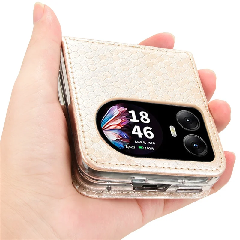 Luxury Leather Flip Wallet Phone Case with Stand Function and Card Holder