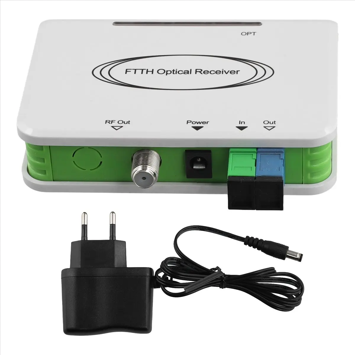 T28C CATV 시스템 ONU FTTH 광 WDM 수신기 광 노드 액티브 트리플렉서 SC/APC(B) EU 플러그