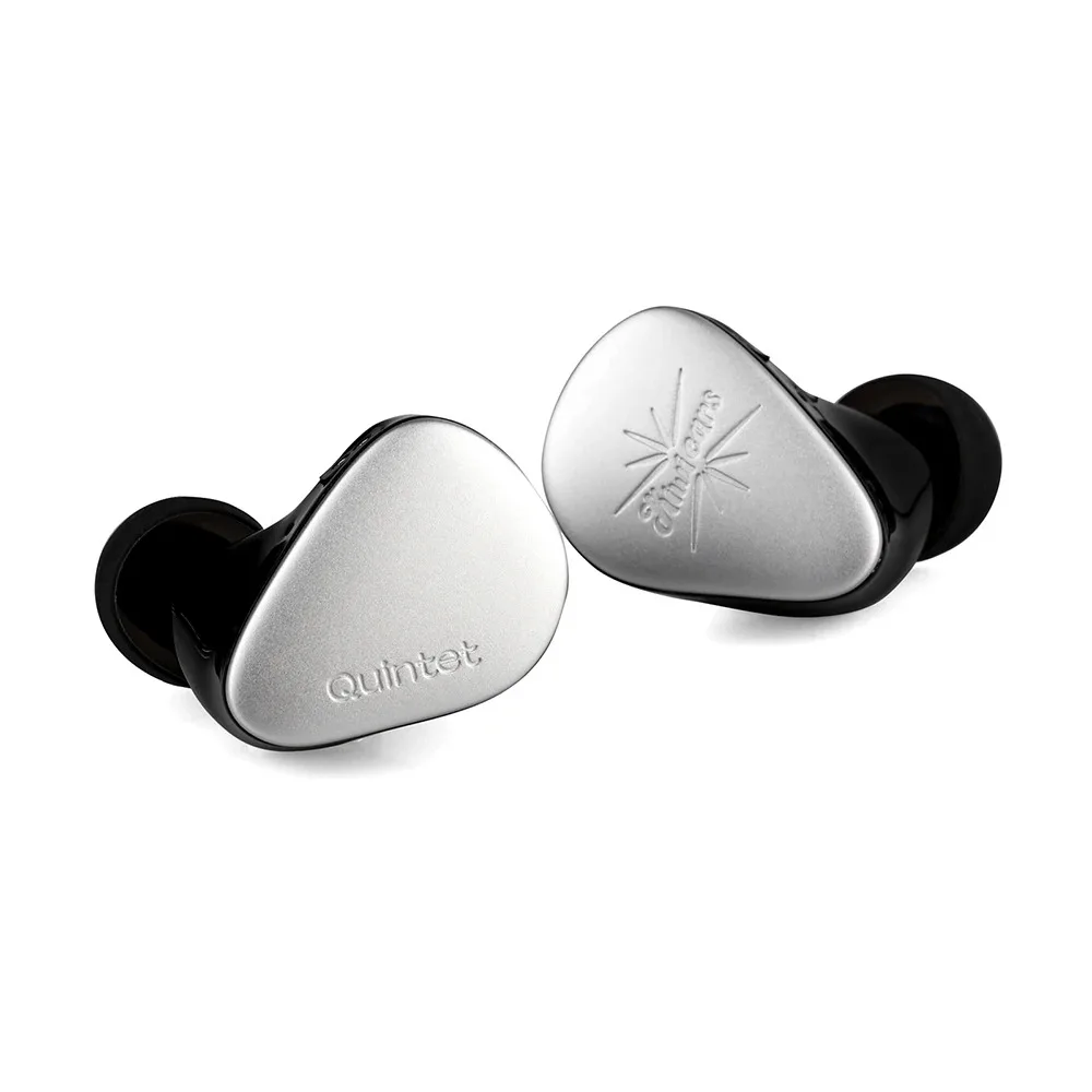【極美品】Kiwiears Quintet 箱無し特価 Kiwi ears quintet in-earモニター (取り外し可能なシルバー