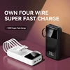 Xiaomi Hot 50000mAh 120W Power Bank Super Fast Charging Powerbank Portable Mobile Power With 4 Wire for iPhone Samsung HUAWEI 2