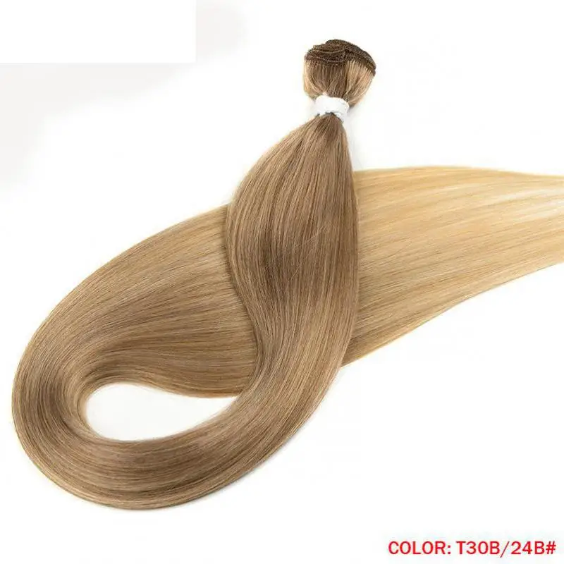 New 36inch Brazil Straight Wig Extensions Hair Curtains Wigs Synthetic Fiber Long Hair Seamless Extensions Natural