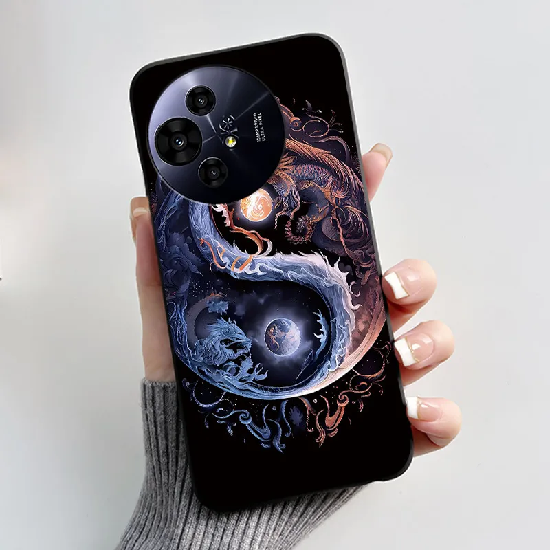 Luxury Cute Love Rabbit Black Soft Silicone Shockproof Phone Case Cover