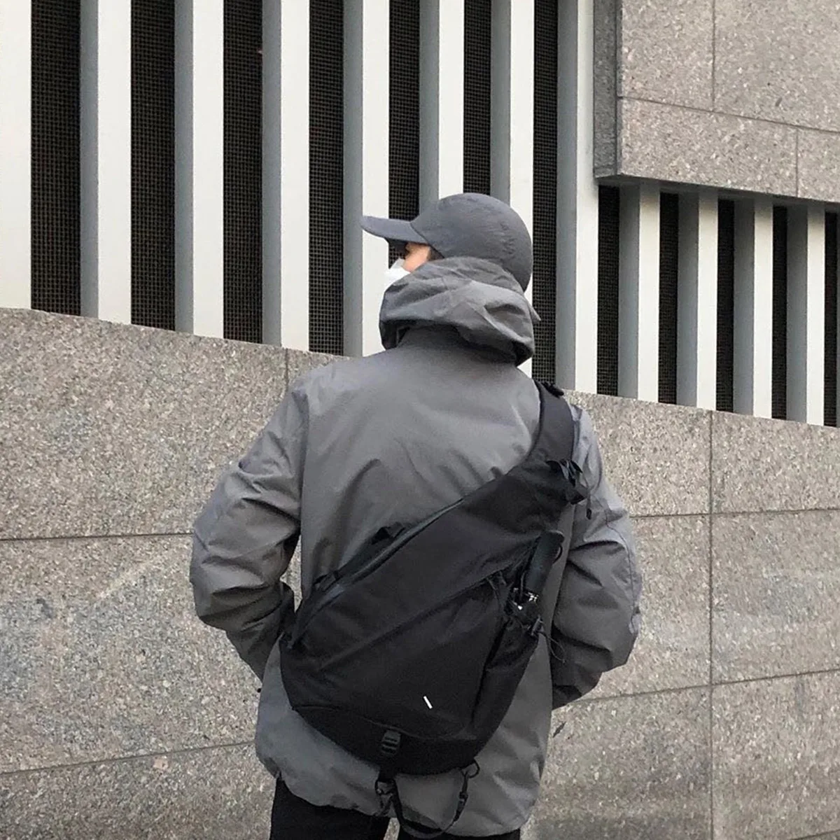 Large Capacity Men's Chest Pack Casual Hip Hop Travel Unisex Crossbody Bag High Quality Nylon Storage Shoulder Bag Free Shipping