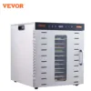 VEVOR 10 Trays Food Dehydrator Stainless Steel Machine 800W/1000W Household Vegetables Fruit Dryer with Digital Timer for Home 1