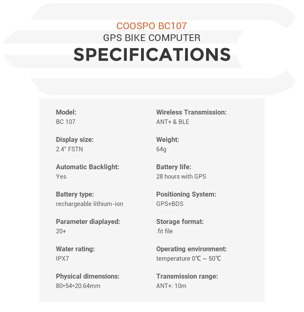 BC107 montado na bicicleta