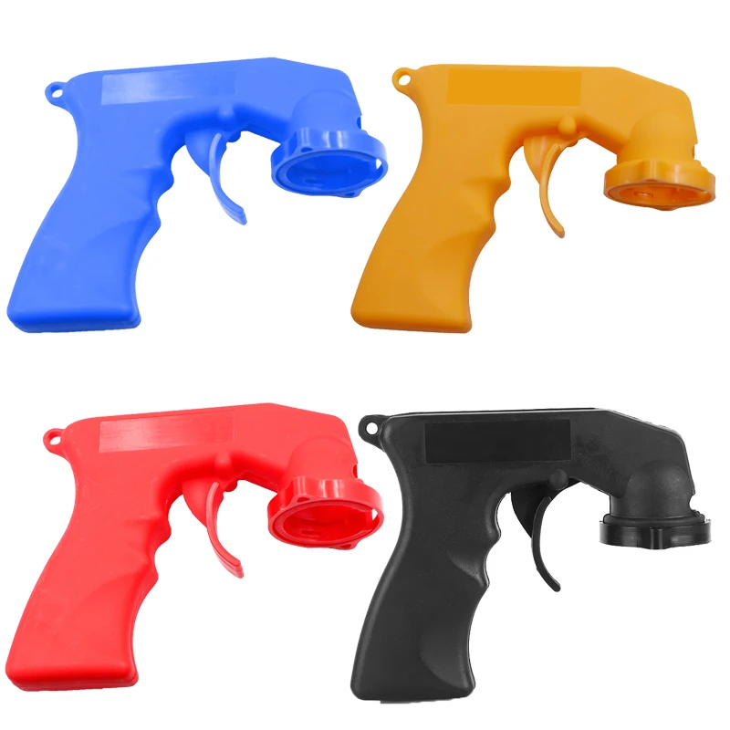 Car Spray Paint Gun Handle Spray Full Grip Lock Handle Trigger Polish Can Paint Maintenance Repair Tool Car Accessories