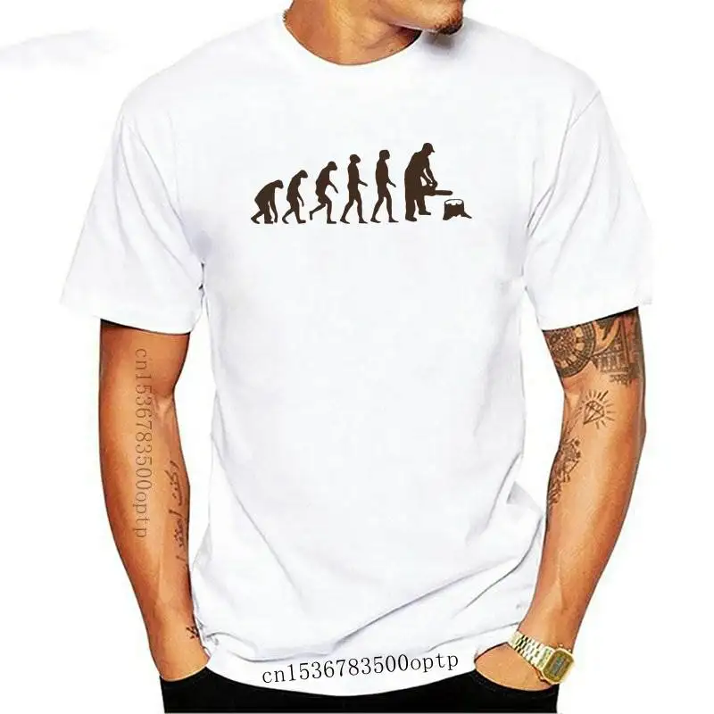 

Kaus Lengan Pendek Uniseks Pria Bar Penebang Kayu JA Kehutanan The Evolution Of Forester