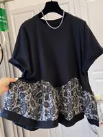 Plus Size Summer Print Floral Shirt Women Casual Loose Fashion Short Sleeve Women Blouse Ladies Tops