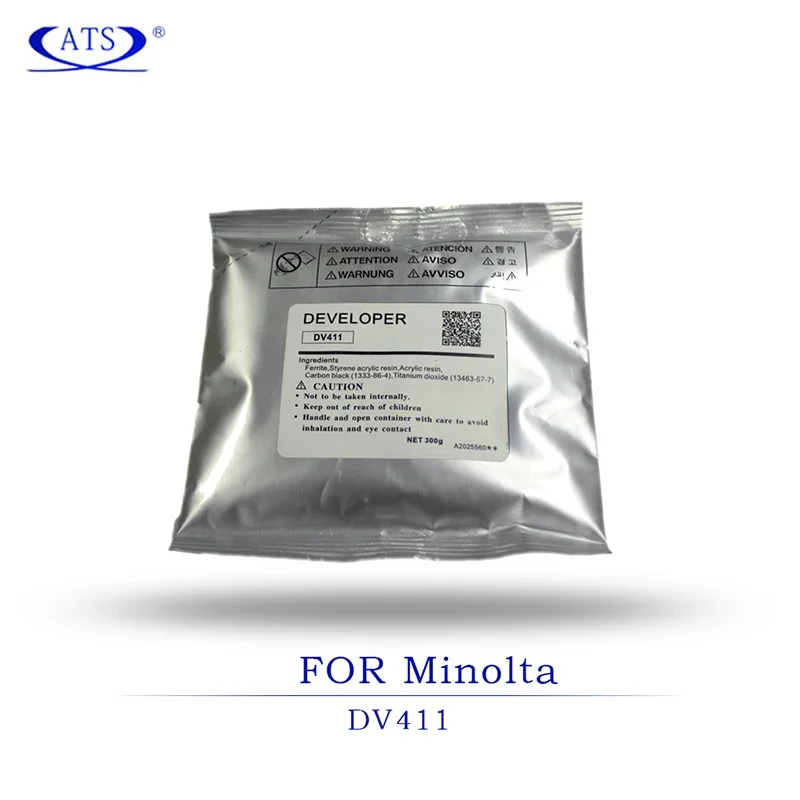 

4PCS/Set DV411 DV 411 DV-411 Developer Powder For Konica Minolta 223 283 363 423 7828 BH223 BH283 BH363 BH423 BH7828 Compatible