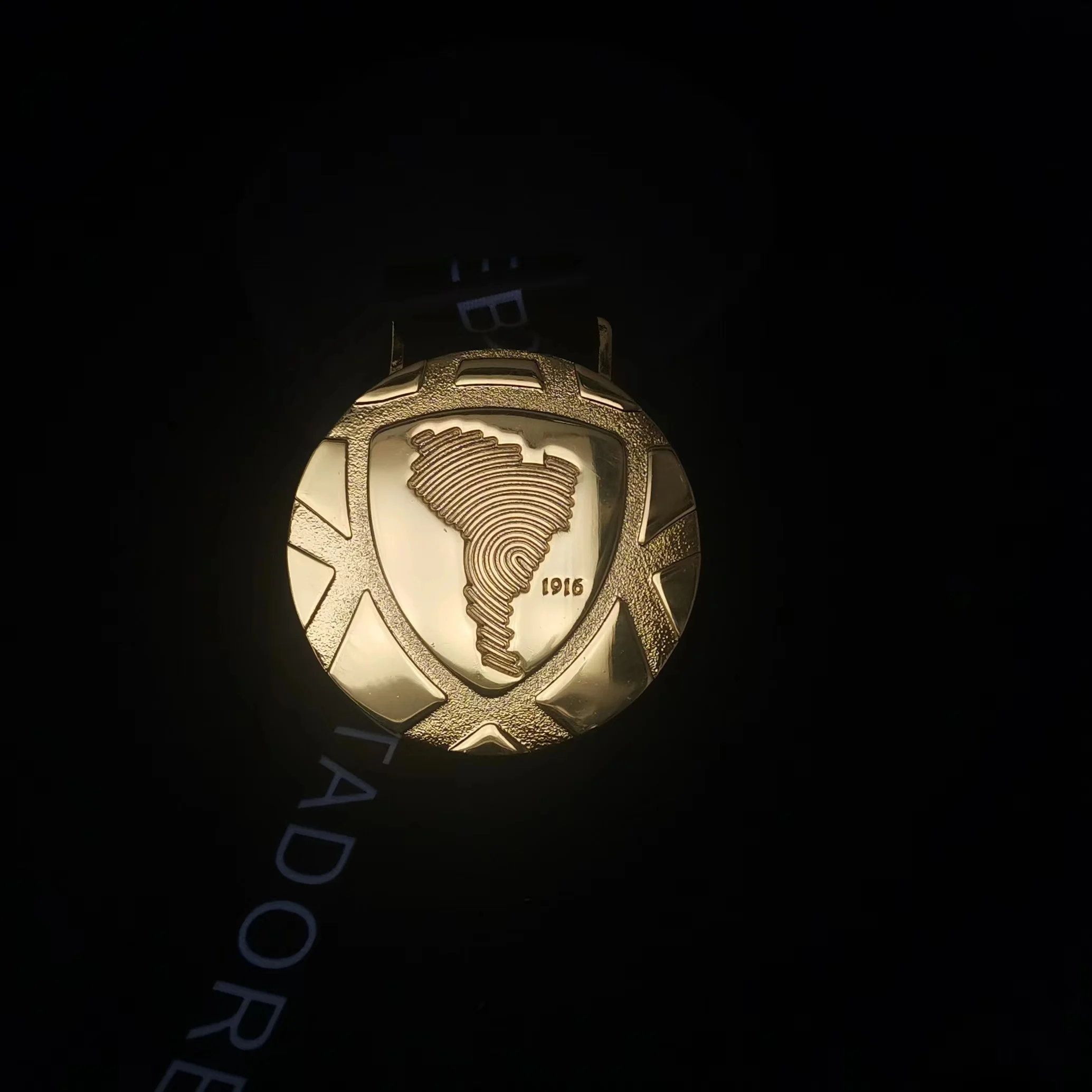 1/6 Scale Mini Copa Libertadores Medals Final Fluminense Champions Soccer Souvenirs