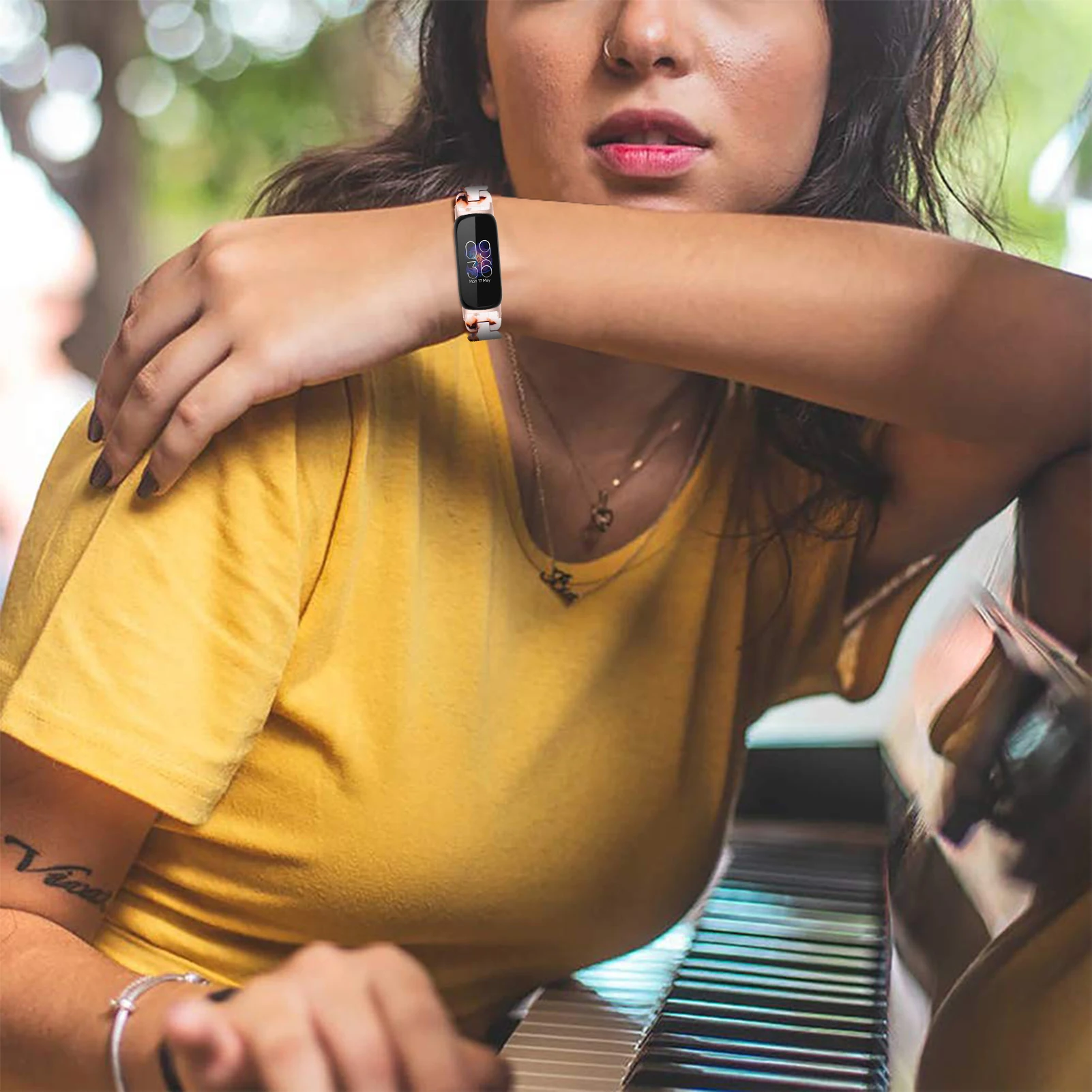 Stylish Adjustable Resin Bracelet Strap