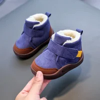 Toddler Baby Boots Winter Boys Girl Warm Baby Snow Shoes Plush Soft Bottom Infant Shoes Newborn Baby Outdoor Sneakers Kids Boots 4