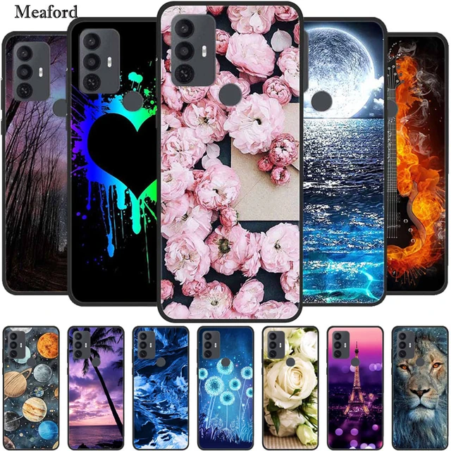 For TCL 40 SE Case TPU Soft Silicone Fashion Phone Case For TCL 40SE Shells  Love Cute Cover Cartoon Funda Protective Coque Para - AliExpress