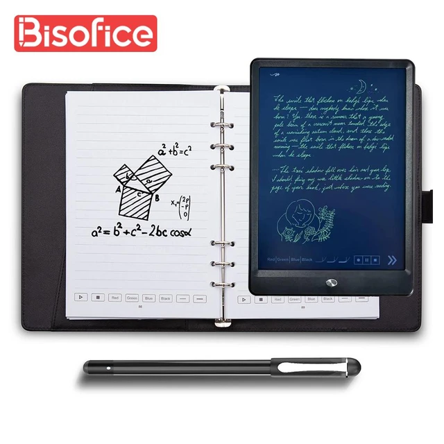 Bisovice-Carnet numérique avec stylo intelligent, ensemble d