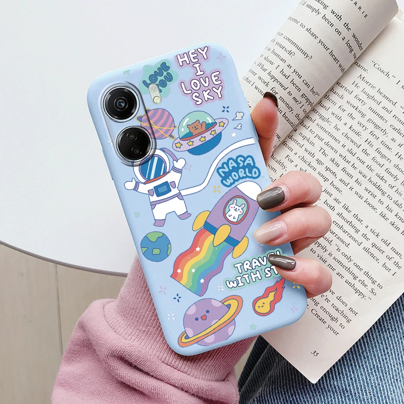 Silicone Soft TPU Protective Cat Design Phone Case with Little Dinosaur Shell
