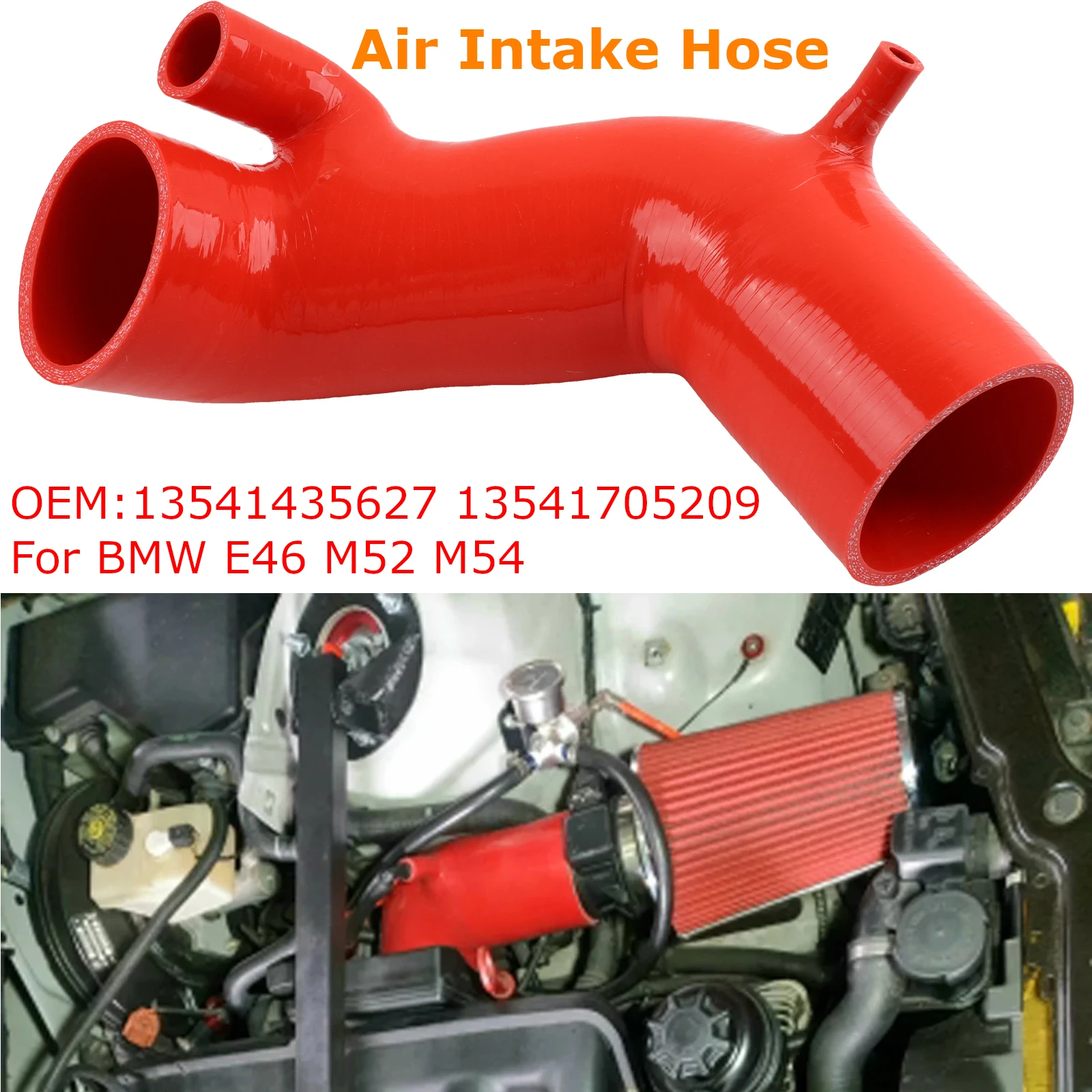 Genuine BMW Air Duct – Air Filter Housing To Radiator – 13711438768 (323Ci, 328i, Etc.)