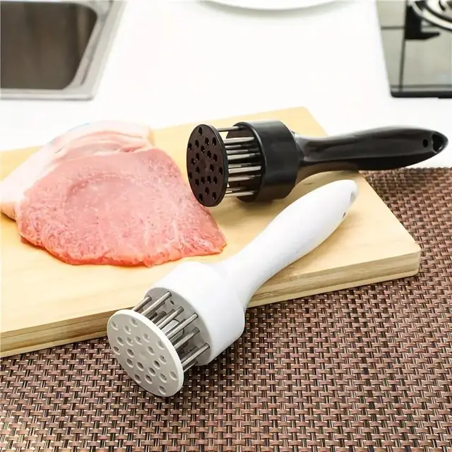 1pc Meat Tenderizer Stainless Steel 21 Blades Cooking Machine Kitchen Gadgets Kitchen Accessories 5