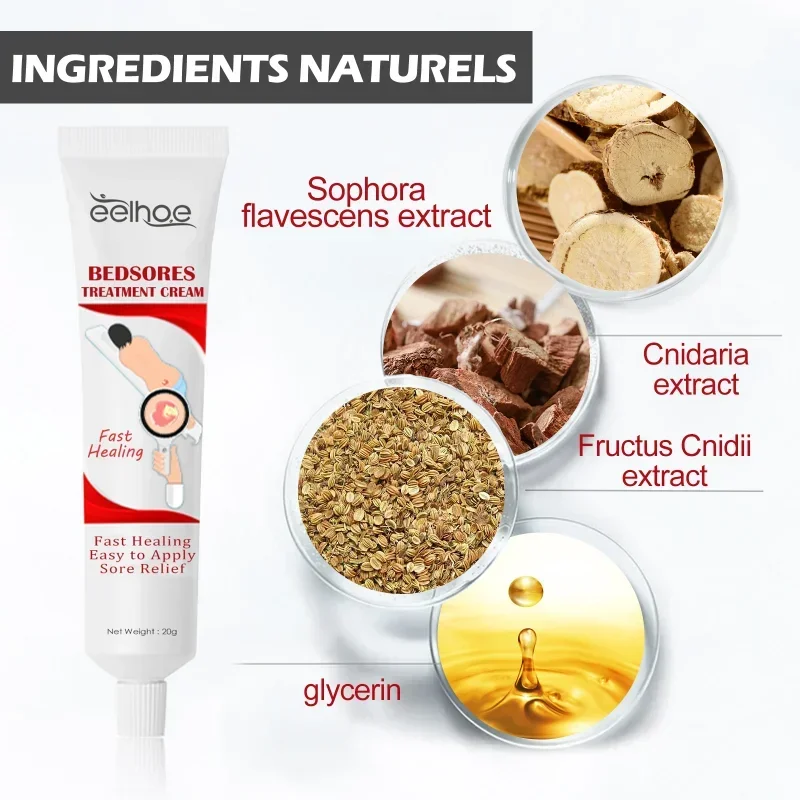 Decubitus Cream Pressure Sore Ulcer Skin Relief Ointment Bed Sore Wound Healing Treat Anti Dry Repair Moisturizing Body Care sore healing cream