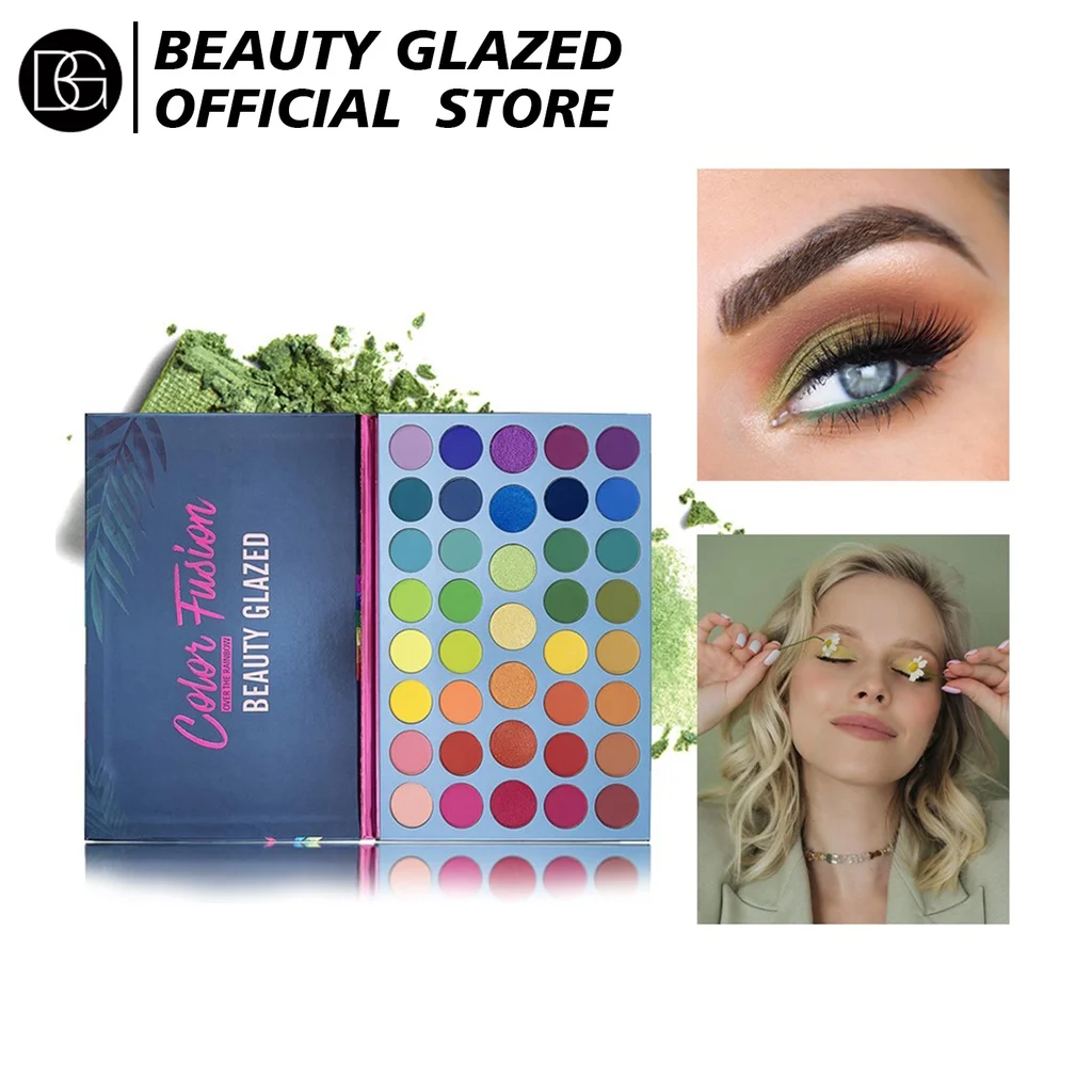 Eye Shadow 39 Color Rainbow Eyeshadow Palette Long lasting Neon Glitter Eye Shadow Pallete Eye Makeup Cosmetics