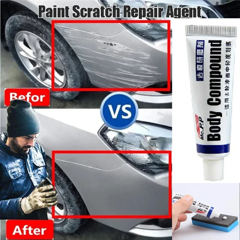 Professional Car Scratch Repair Agent, Car Scratch Repair Kit, Car Paint  Scratch Repair Paste, Body Compound Car Scratch Remover (2PCS)