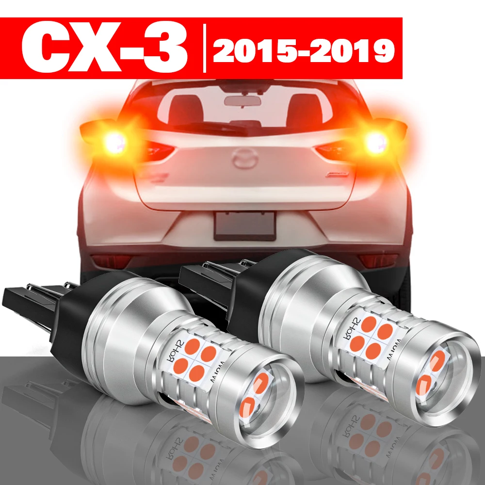 

For Mazda CX-3 CX3 CX 3 2015-2019 2pcs LED Brake Light Accessories 2016 2017 2018