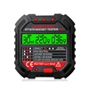 HT106 HT107 Socket Tester Pro Voltage Test Digital Outlet Socket Detect US/UK/EU Plug Ground Zero Line Plug Polarity Phase Check 1