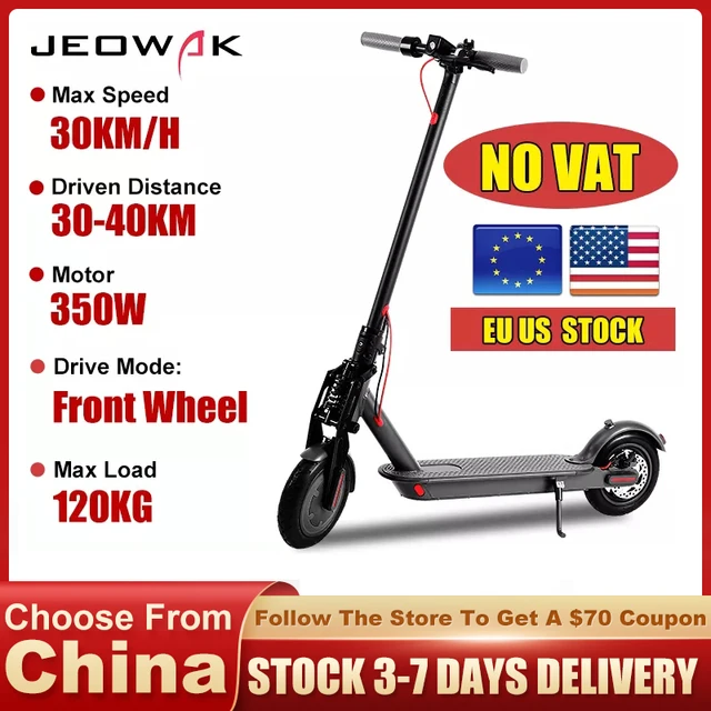 Electric Scooters 350w Speed Limit 30 km/h 1