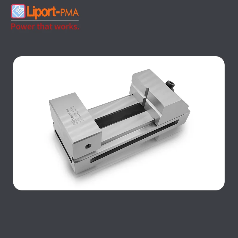3.5 inch, Fast Moving CNC Vise Machine Vise, Premium Precision Grinding Vise, Hardened Surfaces,Liport-PMA,Taiwan Original 3