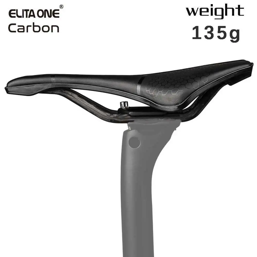 ELITA ONE Carbon Rail Saddle 245x139mm Short Nose MTB Road