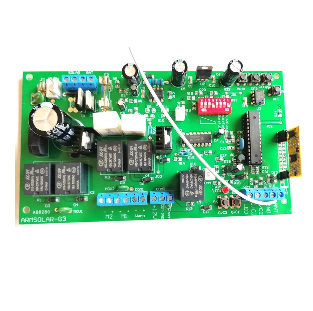 Wide Use 150kg 12v Dc Pcb Board Of Automatic Double Arms Swing Gate