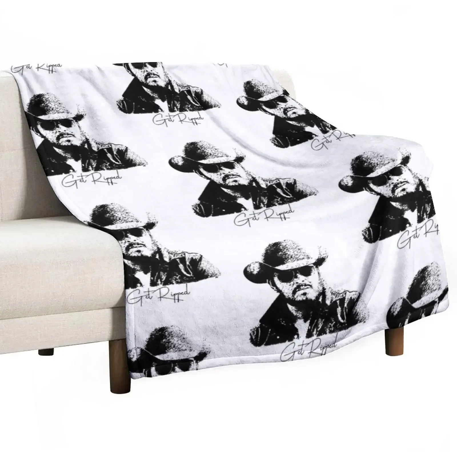 

Get Ripped Is Cool Throw Blanket Baby Soft Big Blankets