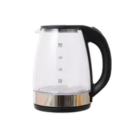220V Glass Electric Kettle with 304 Stainless Steel Heating Plate Household Fast Water Boiling Pot 1700ML Capacity 2