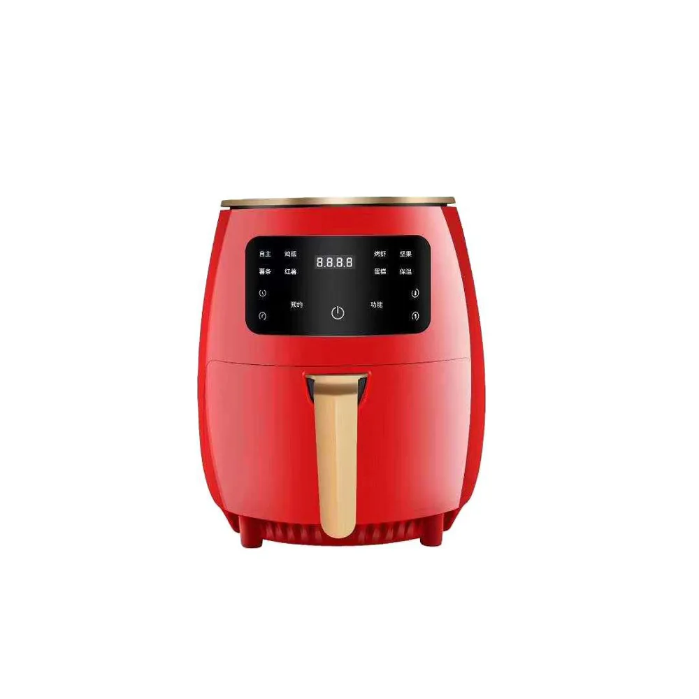 4.5l household air fryer without oil multifunctional air fryer lcd large capacity frying machine non fried chicken fries machine 4.5L Household Air Fryer without Oil Multifunctional Air Fryer LCD Large Capacity Frying Machine Non-fried Chicken Fries Machine 3