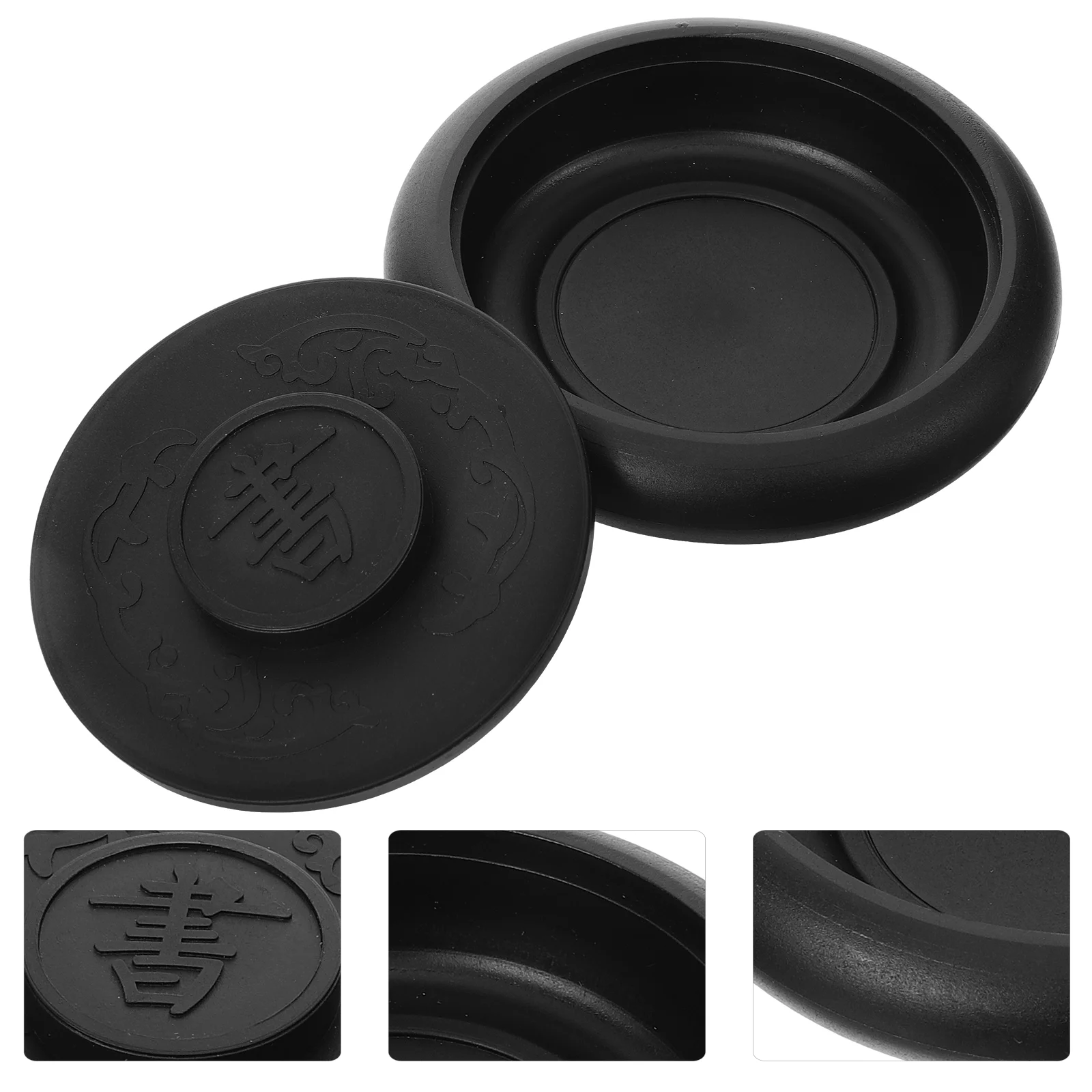 

Ancient Horse Drawing Inkstonestone Painting Drawing Inkstoneslab for Writing Drawing Inkstonewell Covered Preserve Plastic