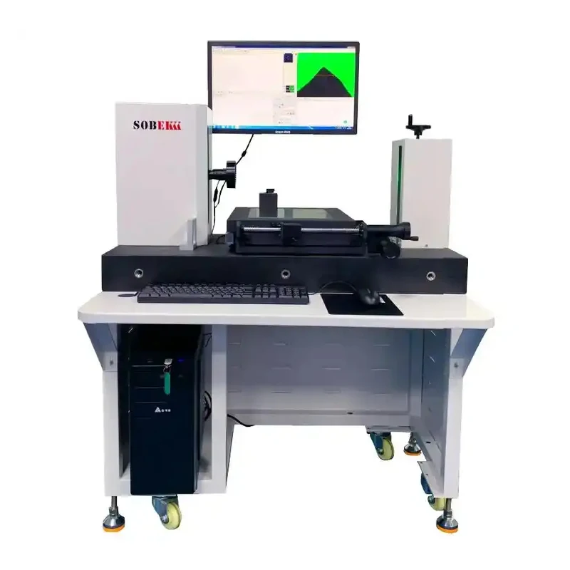 Shaft Parts Size Measurement Horizontal Video Vision Measuring Machine