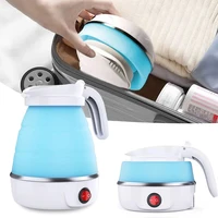 Electric Kettle Folding Electric Port Portable Travel Camping Kettle 600ML Electric Water Heater Portable Foldable Kettle Port 1