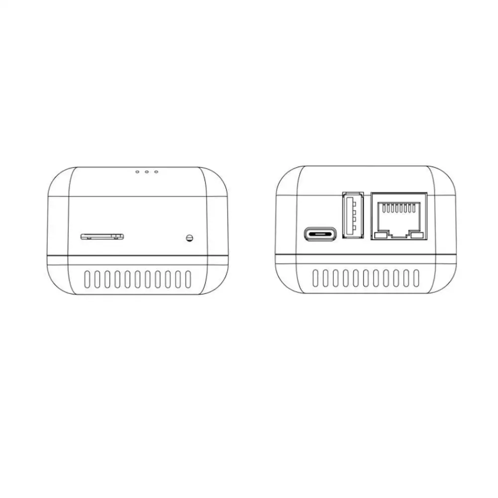 Wireless Print Server Transform Your USB Printer into C Printer Network Adapter Server 2 Port WiFi a Type Print USB H1A6 5