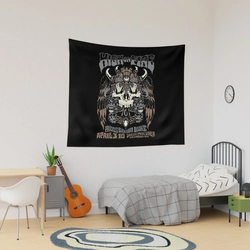 

skull warrior snake Tapestry Funny Room Ornaments Wallpaper Tapestry
