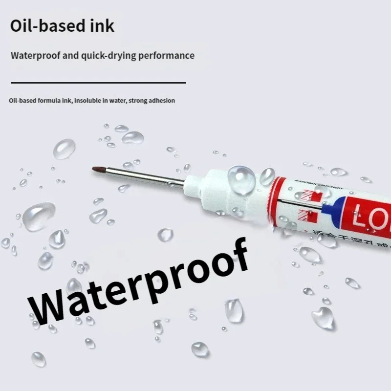 Permanent Markers 20mm Deep Hole 6Pcs/Set