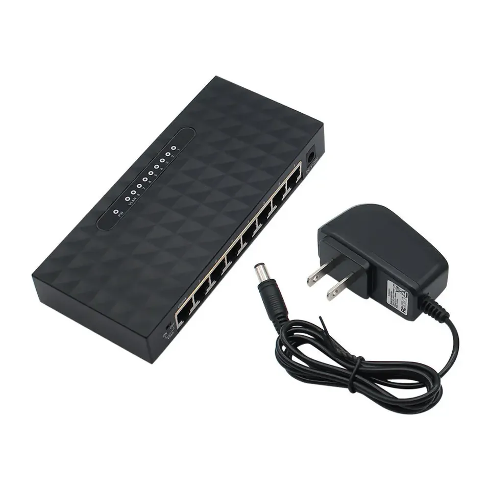 Fast 1000mpbs Network Switch Thousand Port Full Gigabit Ethernet Switch Vlan For High Speed Data Transmission