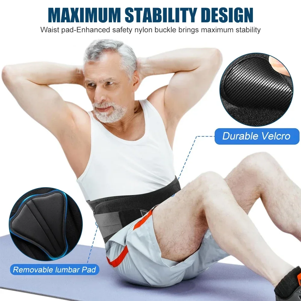 Women's Adjustable Bionic Back Brace for Herniated Dis-Breathable Mesh Lumbar Support Belt with Ergonomic Pad for Sciatica 1PCS lumbar support belt,back brace,waist support belt,back support belt