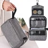 Mens Travel Bathroom Hanging Toiletry Bag Canvas Dopp Kit Necessaries Bag Shaving Shower Women Beauty Cosmetic Makeup Organizer 1