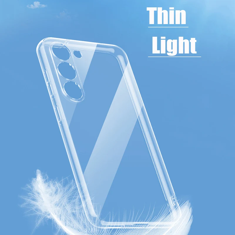 Ultra Thin Clear Protective Case - Soft Silicone Shell Cover
