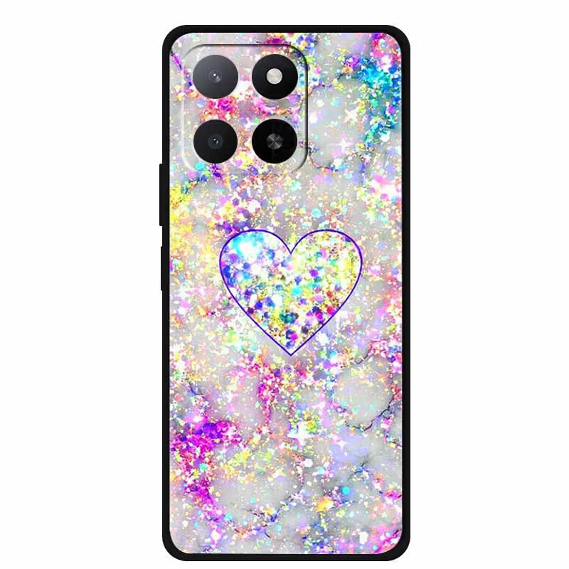 Sleek Black Silicone TPU Soft Phone Case
