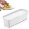 Safe Spaghetti Cooker Box Microwave Pasta Cooker with Strainer Lid Food Grade High Temperature Resistant Noodle Cooking Box 6